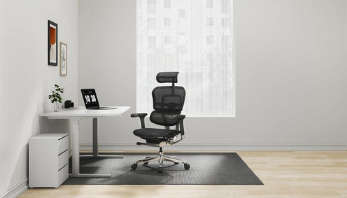 Ergohuman Eurotech ME7ERG GEN2 High Back Mesh Office Chair with Tilt Tension Control, Tilt Lock, Back Angle, Back Height, Synchro Tilt, Seat Height, Seat...